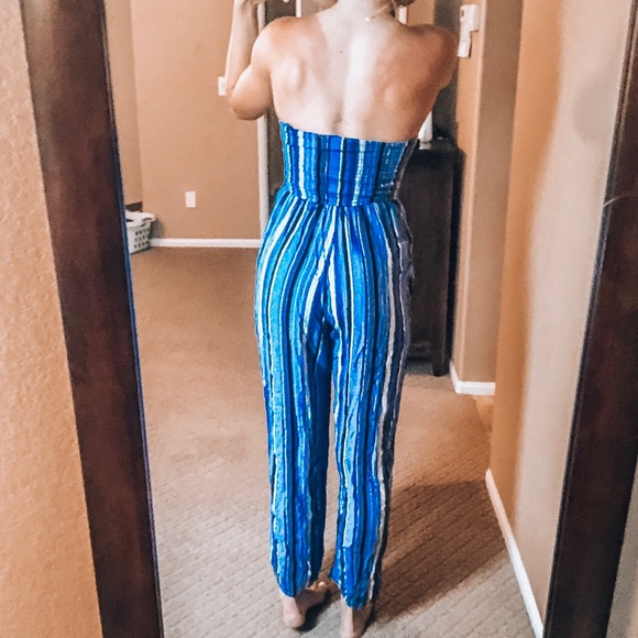 Summer time strapless romper! - Picture 3 of 3